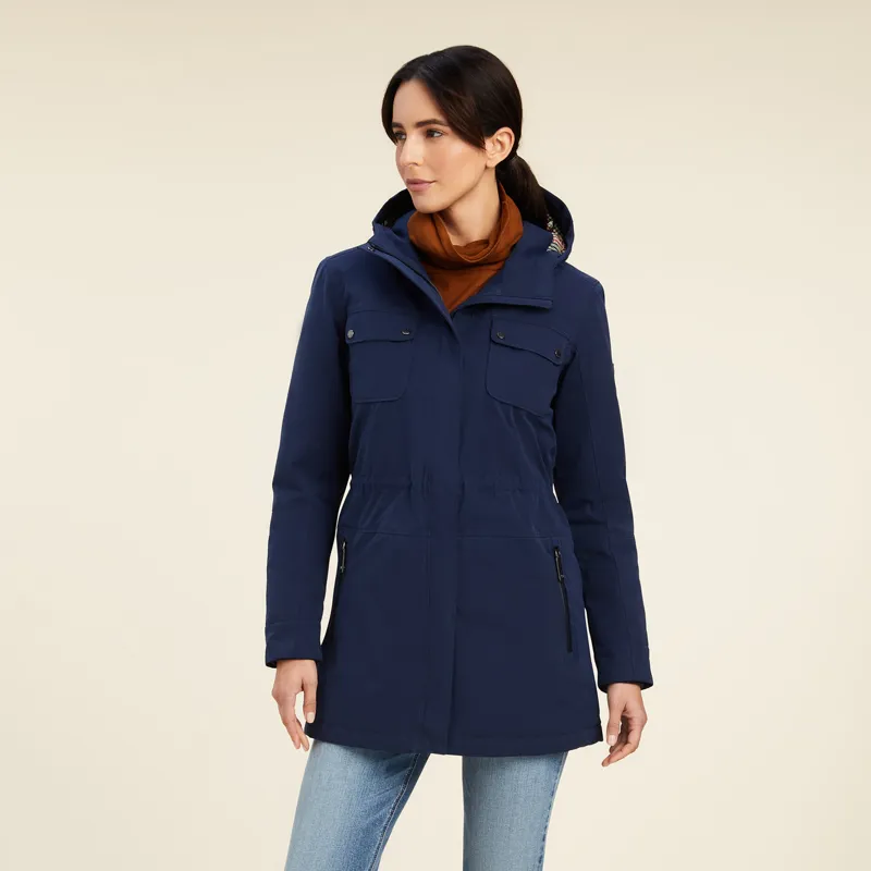 Ariat Argentium Insulated Parka In Navy